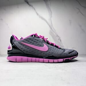 Nike Free TR Luxe 2 Womens Running Shoes Gray Purple Size 8.5 526135-060